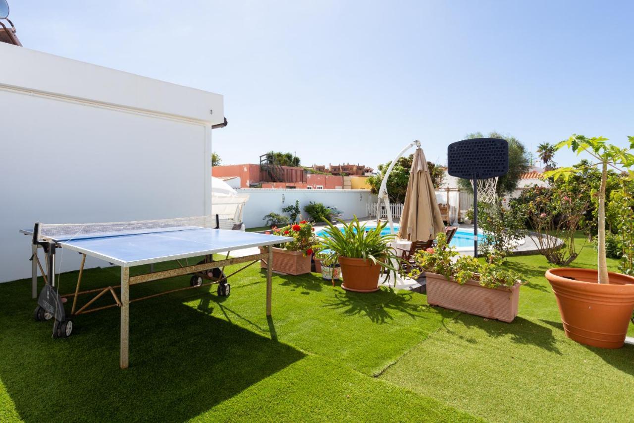 Bungalow Palm Mar With Pool And Garden Arona  Exterior foto