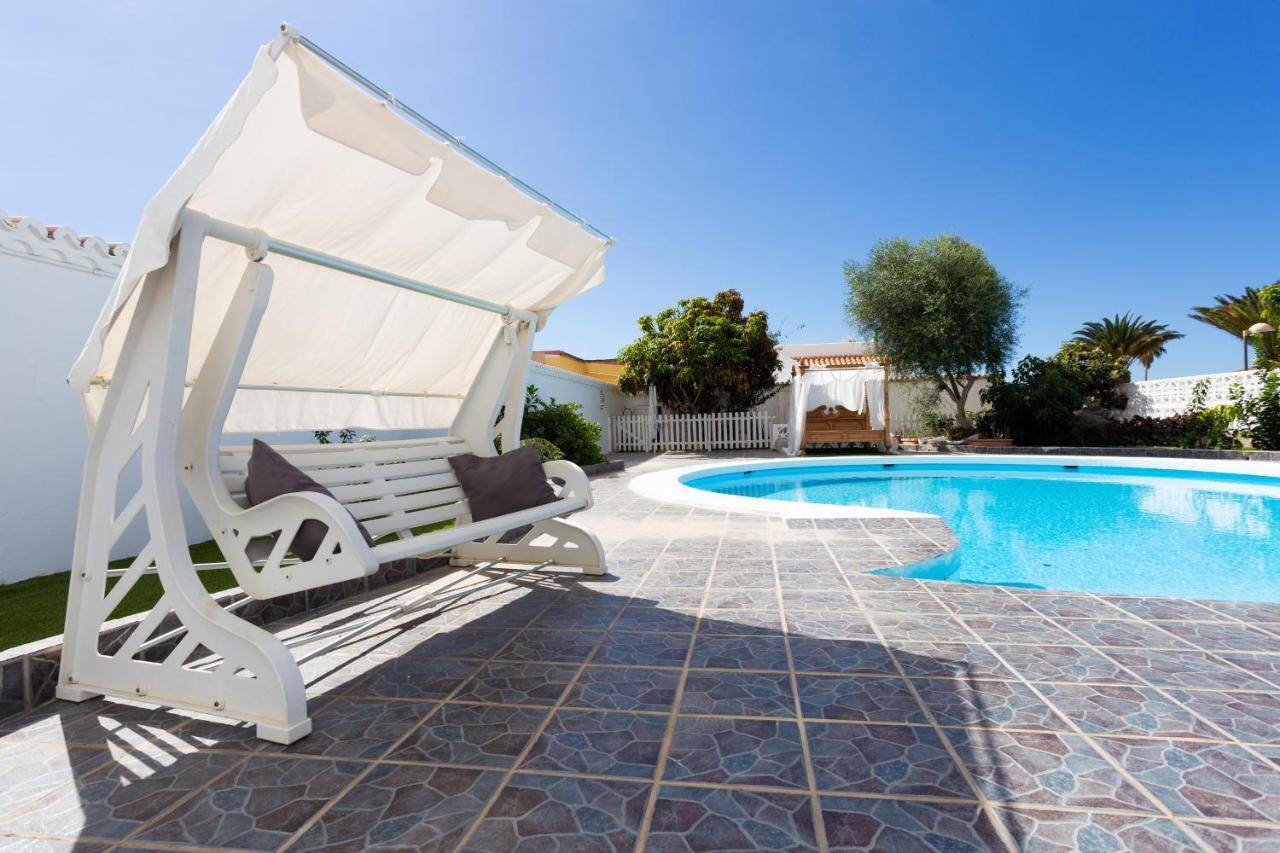 Bungalow Palm Mar With Pool And Garden Arona  Exterior foto